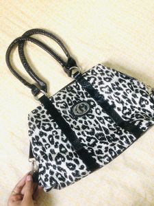 Leopard Print Handbag