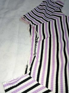 Striped Ribbed Dress