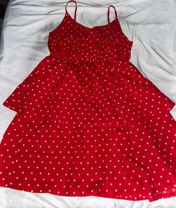 Polka Dot Skater Dress