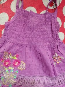 Kids Frock - Embroidered