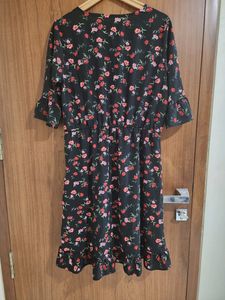 Black Ruffle Dress