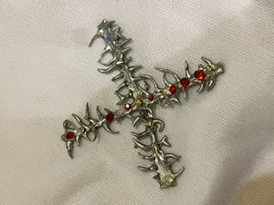 Punk Y2k Red Stone Charm