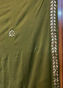 Olive Green Dupatta