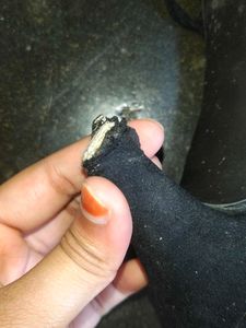 Black Spiral Heels