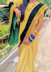 Lycra Saree