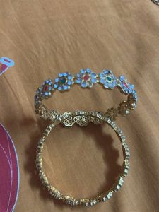 Floral Bangle Set