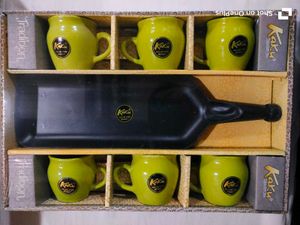 KAKU Tradition Tea Set - 6 Cups &amp; Platter