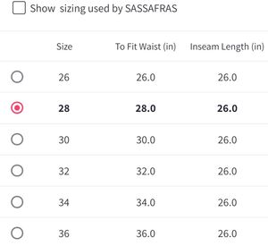 SASAFRAS Denim Jeans