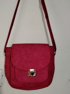 Sling Bag / Purse Pink Color