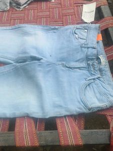 River Island Light Wash Skinny Jeans