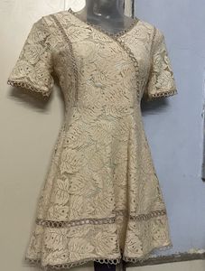 Pintrest Elegant Lace Fit &amp; Flare Dress