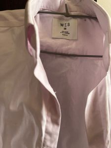 Men's WES Casual Shirt - Light Pink