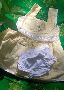 Cute Baby Dress Set