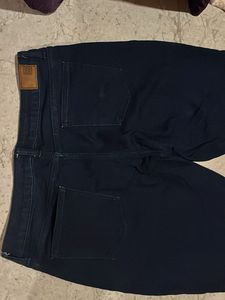 Dark Wash Cropped Jeans