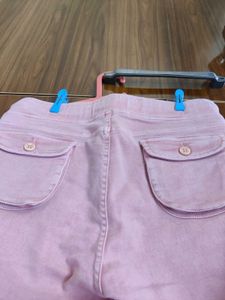 Pink Cargo Pants