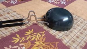Small Black Tadka Pan