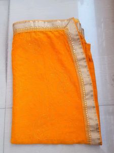 Elegant Orange Dupatta