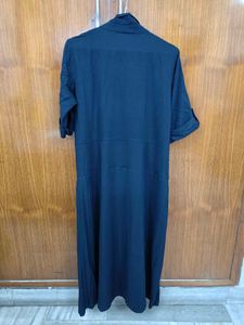 Blue Viscose Dress