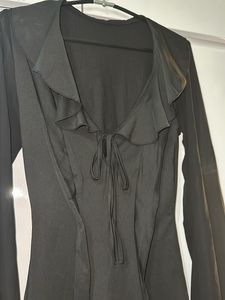 A-Line Black Dress Urbanic Size Small