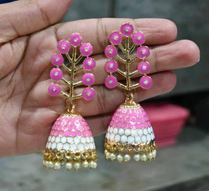 Minakari Jaipuri Jhumar 1 Pair