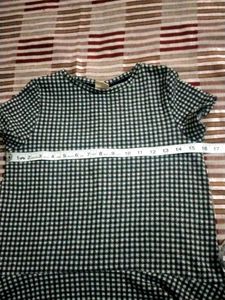 Checkered Skater Dress
