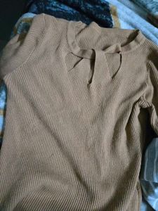 Biege/Tan Colour Top