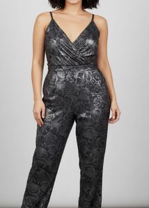 Cilory Elegant Floral Slate jumpsuit