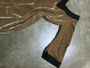 Velvet Brown Pakistani Kurta