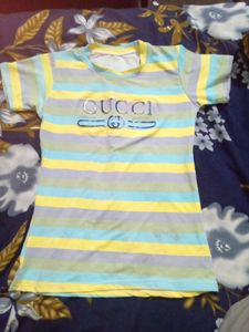 Gucci Striped Logo T-Shirt