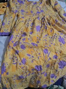 Floral Print Dress (Nayra Cut)