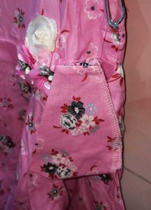 Floral Print Frock For Girls
