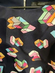 Geometric Print Top