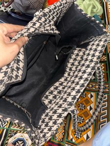 Houndstooth Tote Bag