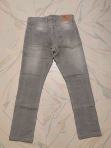Gray Denim Jeans