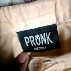 Beige Cargo Pants - Relaxed Fit