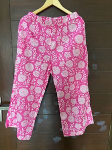 Women’s Pink Floral Print Co-ord (xl)