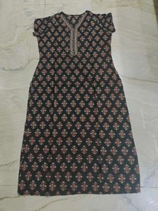 Ajrakh Print Kurta Set