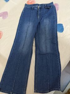 Newme Flare Leg Denim Jeans, wore once