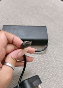DELL 65W Type-C Laptop Charger with Power Ca