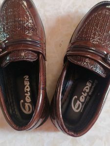Golden Brown Loafers