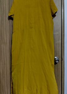 Mustard Yellow Dress