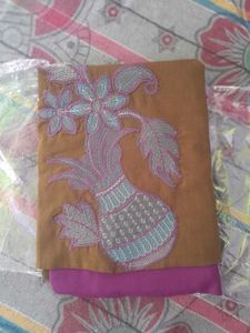 Embroidered Fabric Piece