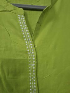 Lime Green Kurta