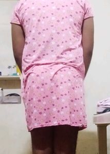 Pink Star & Moon Nightgown