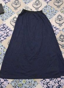 Stylish Navy Maxi Skirt