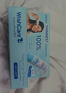 WishCare SPF 50+ Niacinamide Oil Balance Sunscreen