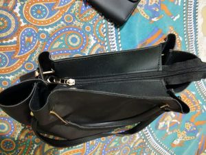 Black Handbag And Sling Bag COMBO