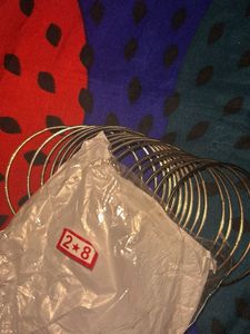 silver bangles