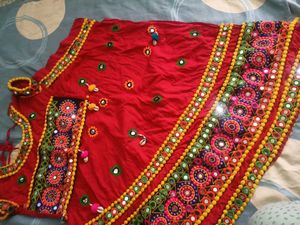Red Lehenga Choli Set