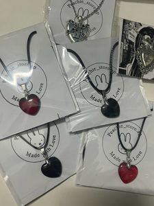 Glass Heart Necklace